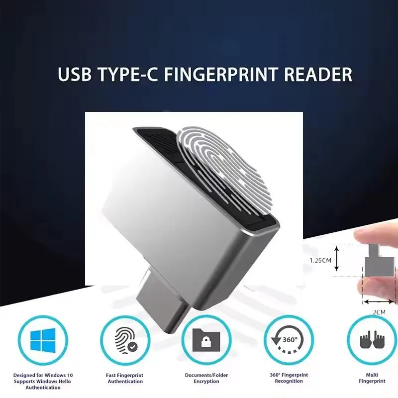 Enhanced USB Fingerprint Reader Device for Secure Authentication