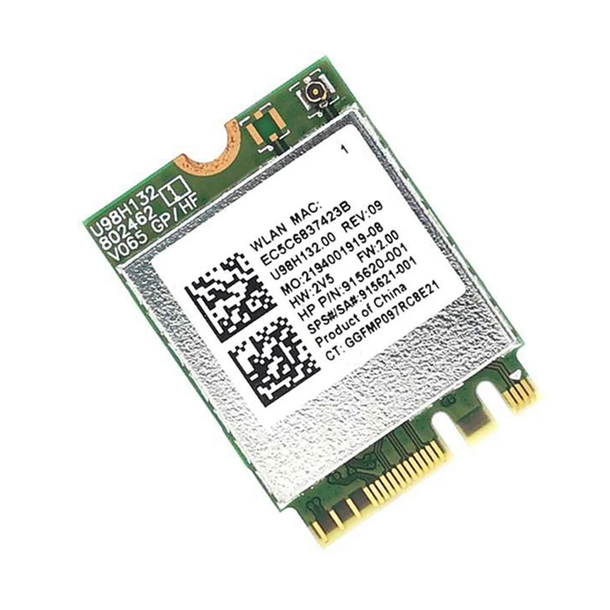 Rtl8821Ce 802.11Ac 1 X1 Wi-Fi + Bt 4.2 Scheda Adattatore Combo Sps 915621-001 Scheda Netowrk Wireless Per Serie Hp Probook 450 G5