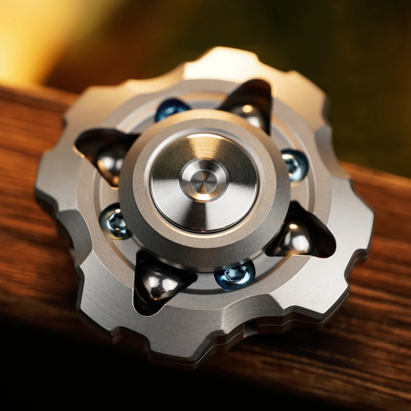 

WANWU EDC Zeus X Гироскопическая кнопка для пальцев EDC 8 мм стальные шарики металлические игрушки Decom пресс ion Magic