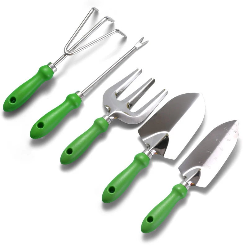 1pack Gardening Tool, Including Shovel, Hoe, Rake, And Fork, For Planting Vegetables And Flowers Digging Soil