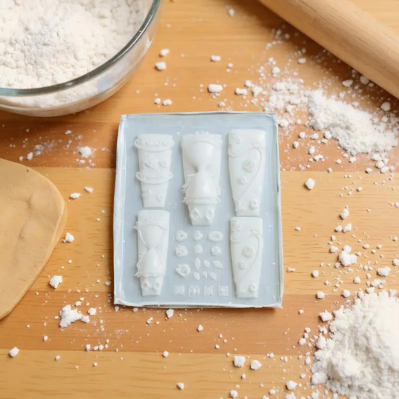 3D 뱀 실리콘 몰드 네일 아트 장식 DIY 장미 꽃 디자인 투명 네일 템플릿 매니큐어 디자인 도구 쥬얼리 공예