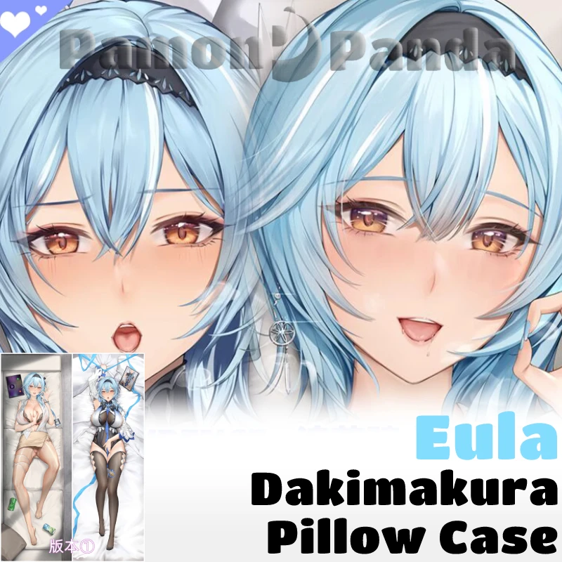 

Ударная игровая Подушка Eula Dakimakura Genshin, обнимающая Подушка, наволочка Otaku на все тело, сексуальная наволочка, домашнее постельное белье, декоративный подарок