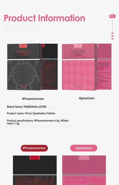 Passional Lover Pl Eye Shadow Anime NANA Co-branded 6color