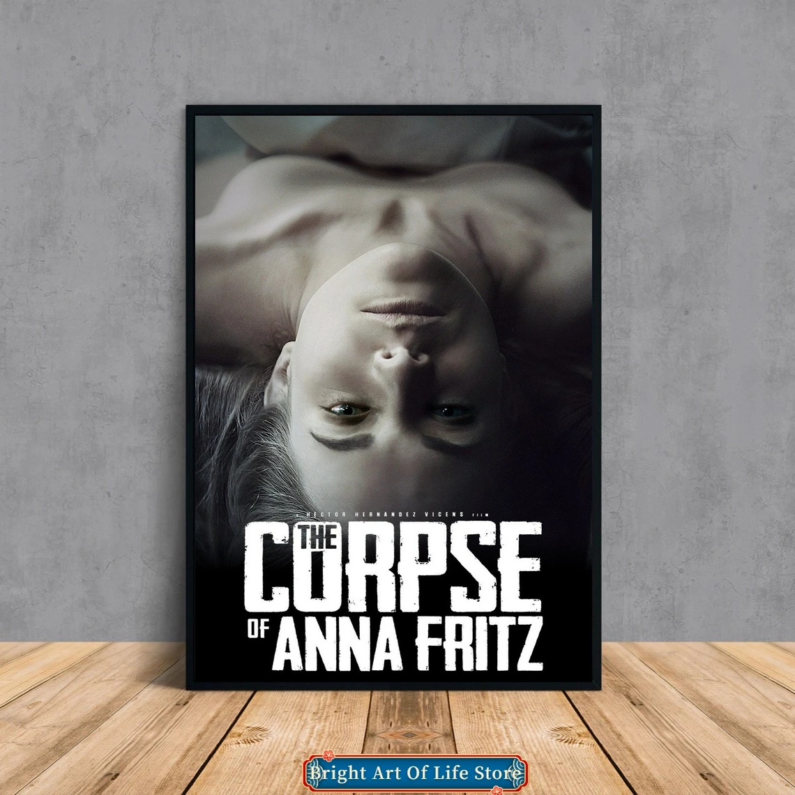 

The Corpse of Anna Fritz (2015) Classic Movie Poster Cover Photo Canvas Print Apartment Home Decor Wall Painting (Unframed)