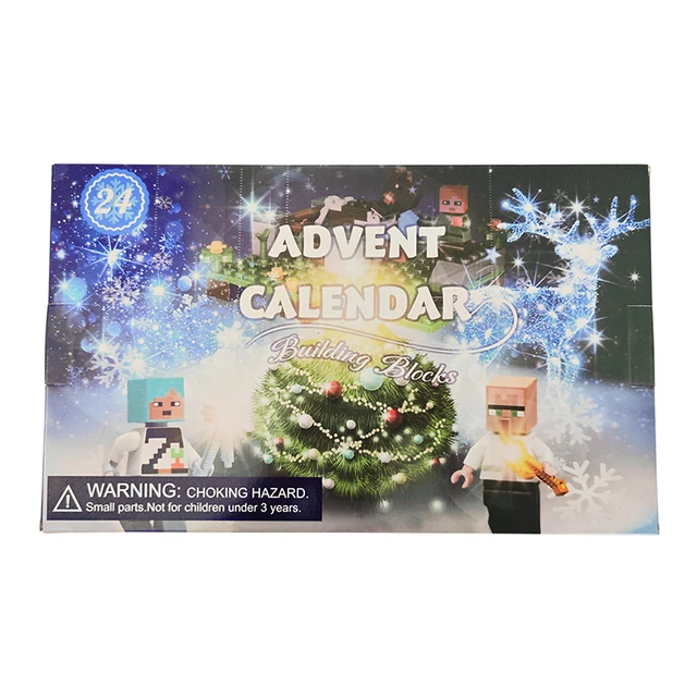 Advent Calendar For Kids Lego Robort Anime Figures Mini PVC Model Dolls  Christmas Countdown Toys Building Block Gifts - AliExpress