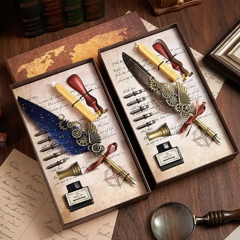 Quill And Ink Writing