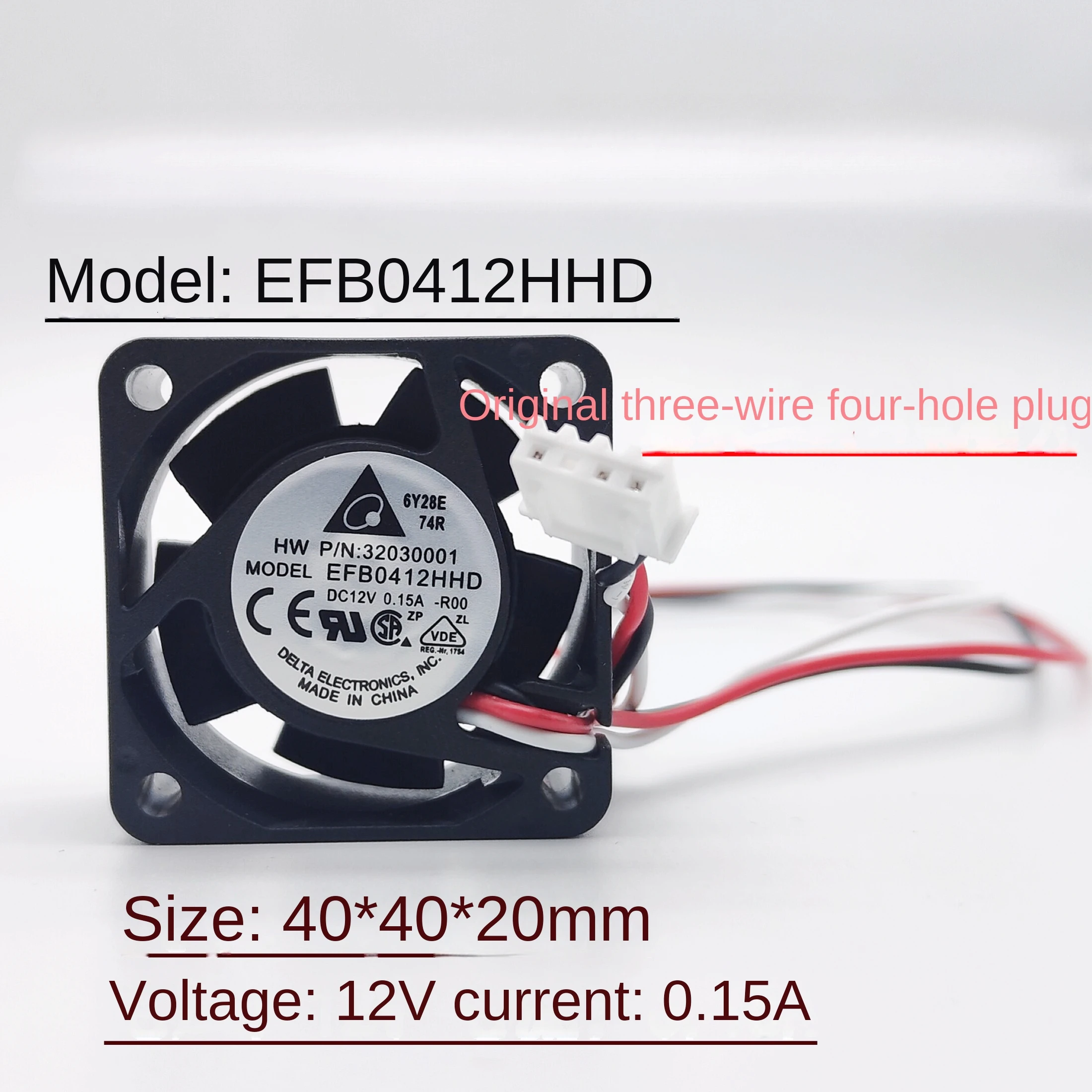EFB0412HHD -R00 12V 0.15A 4020 северный и южный мост Выключатель охлаждающий вентилятор 3600 5600 S5500