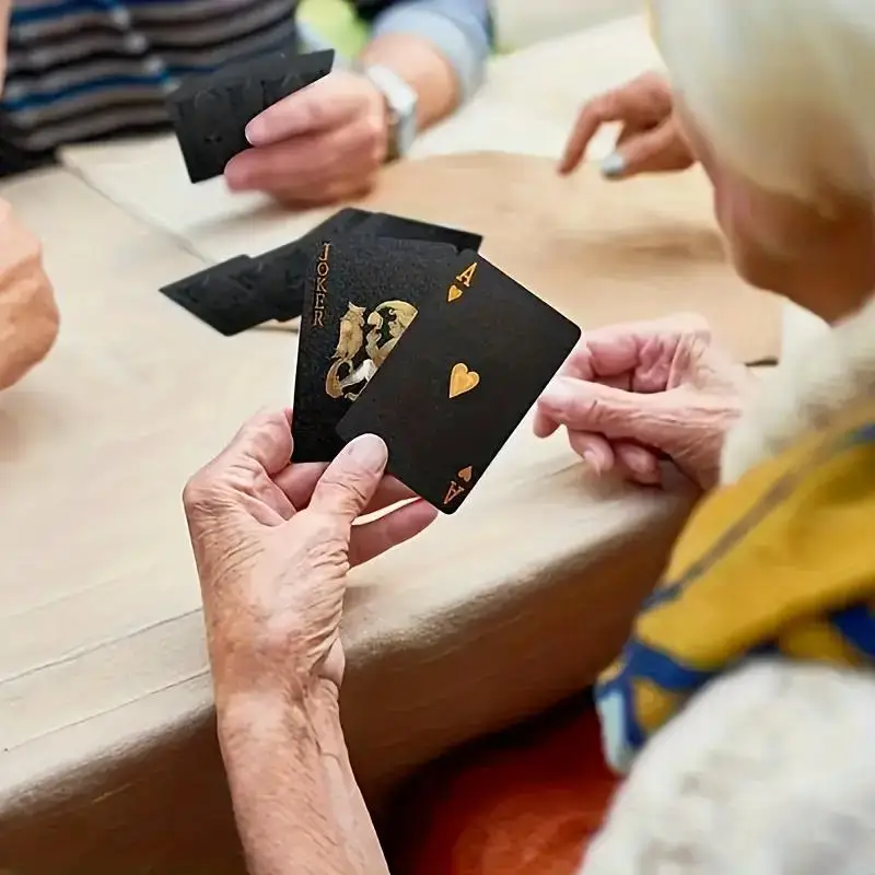 Magic Waterproof Plastic Playing Cards Poker Set Premium Board Game Gift Collection Adults Durable
