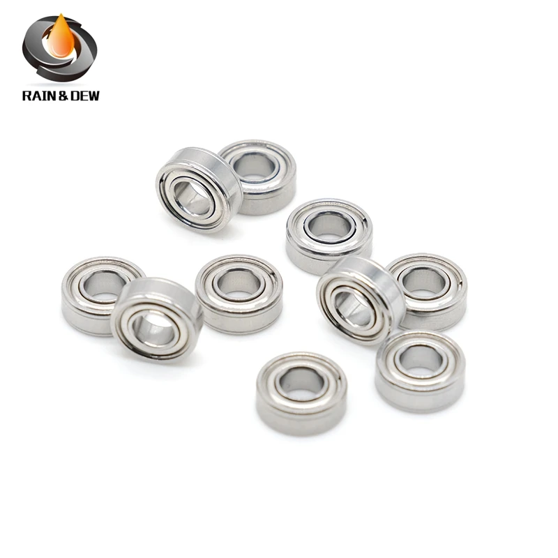 

MR115ZZ Bearing ABEC-7 (10PCS) 5*11*4 mm Miniature MR115 ZZ Chrome Steel Ball Bearings L-1150ZZ Y04 MR115Z