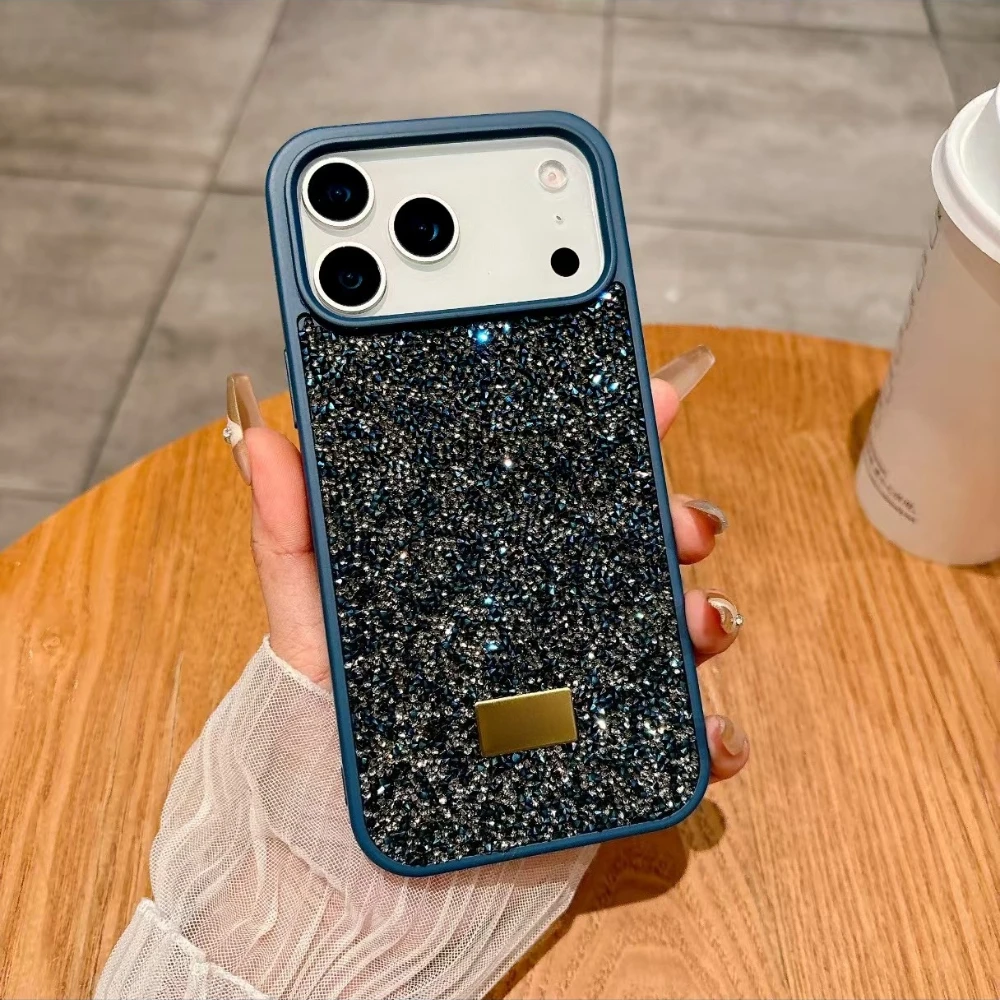 Sparkling Glitter Rhinestone Shockproof Protection Case