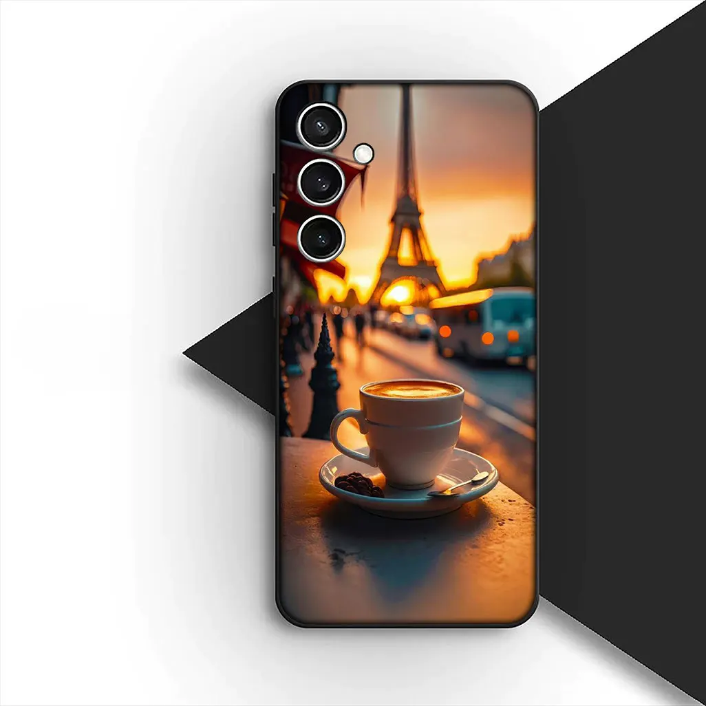Christmas-Themed 'But First, Coffee' Phone Case Cover