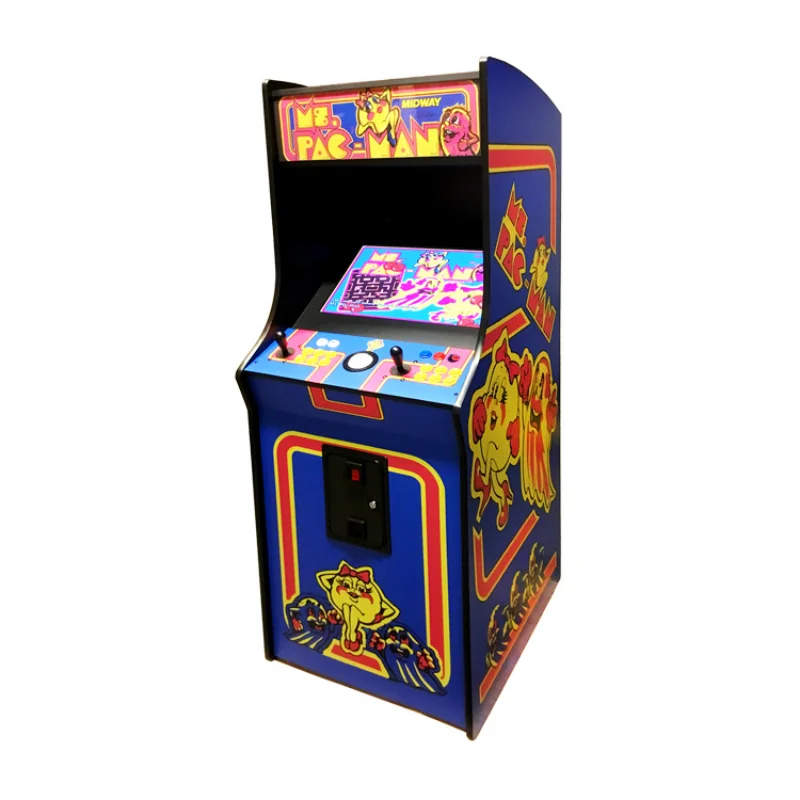 Vertical Screen Arcade Game Cabinet 2 Player Coin Operated Retro Arcade Machine