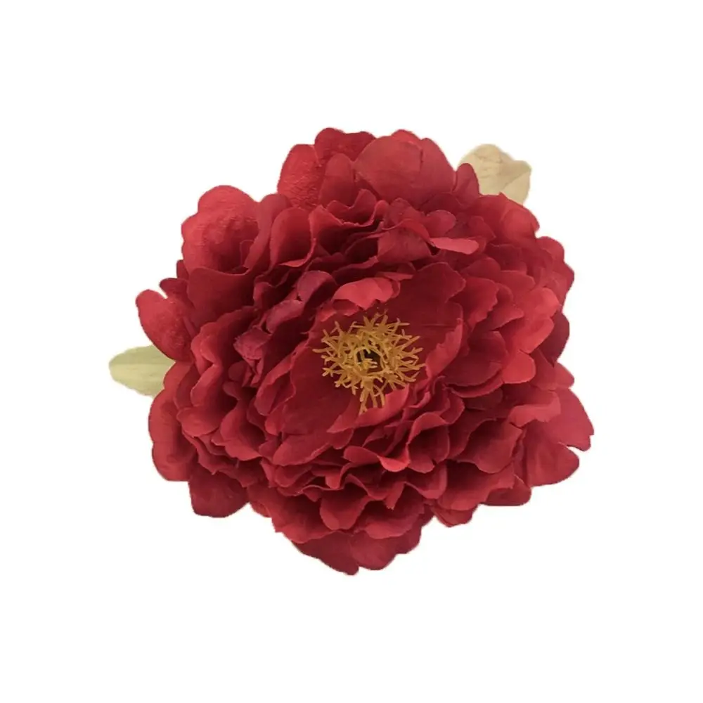

Hanfu Style Simulation Flower Hair Clip Large Size Hairpins Korean Style Duckbill Clip Bohemia Hair Side Clip