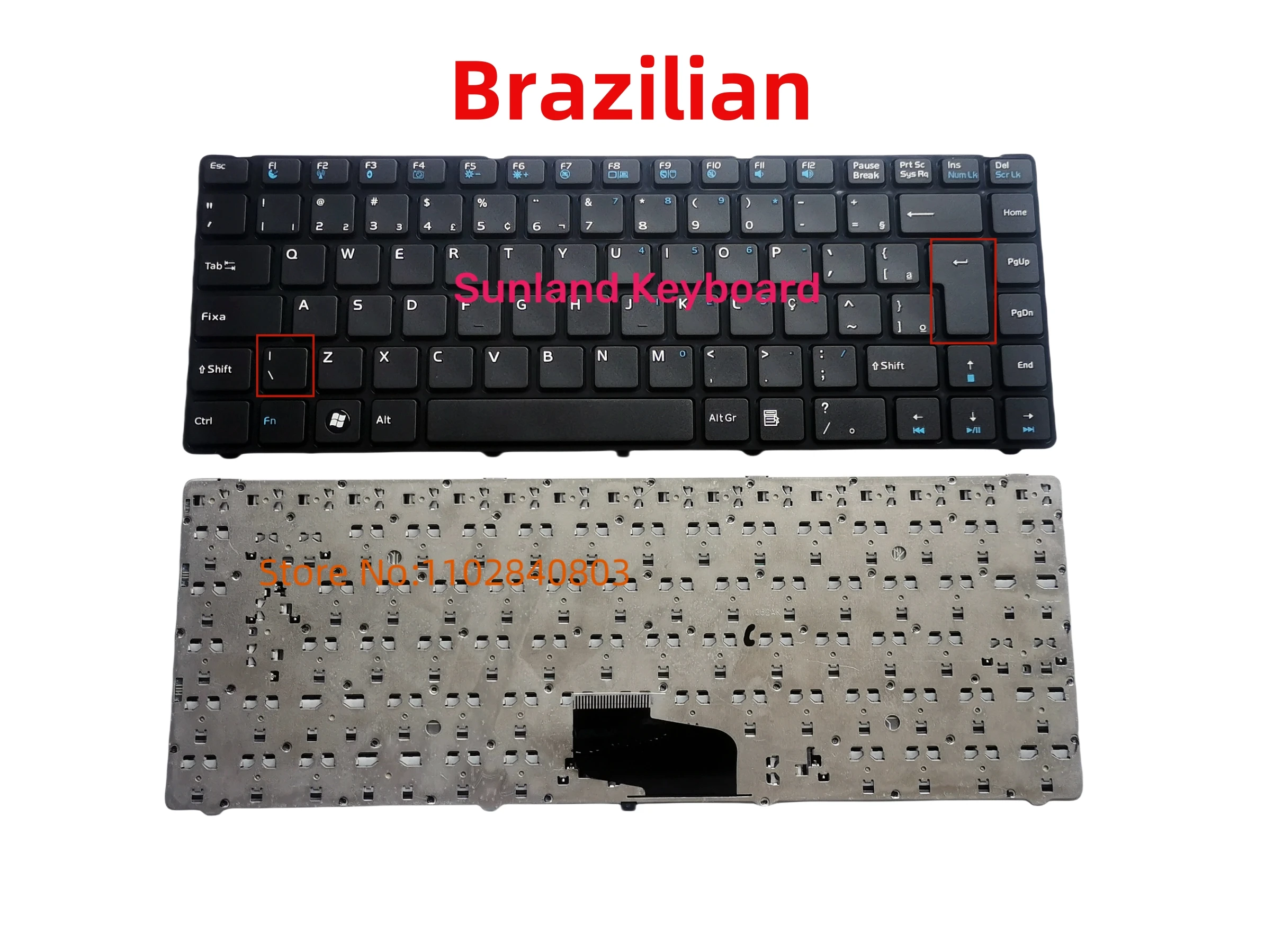 브라질리언 노트북 PC 노트북 키보드, 도시바 Sti IS1442 STI LS1442, Darfon K41H K46H V111330AK2 Teclado 키보드, 신제품