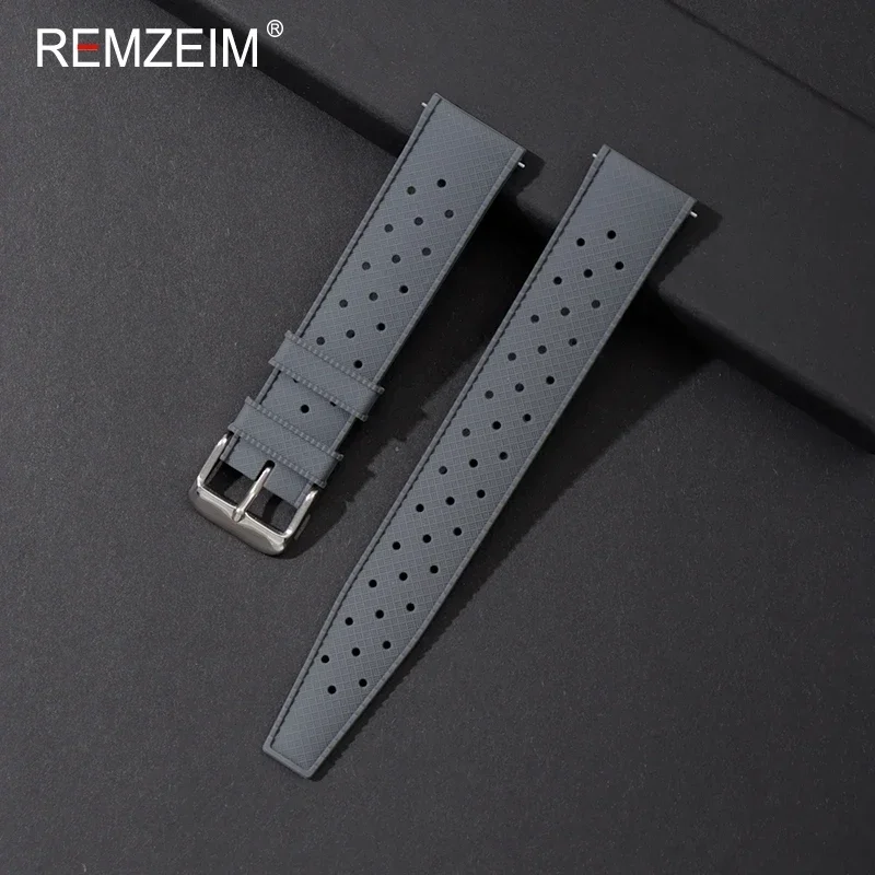 Tropical Quick Release Silicone Watch Strap - Vibrant and Versatile Design