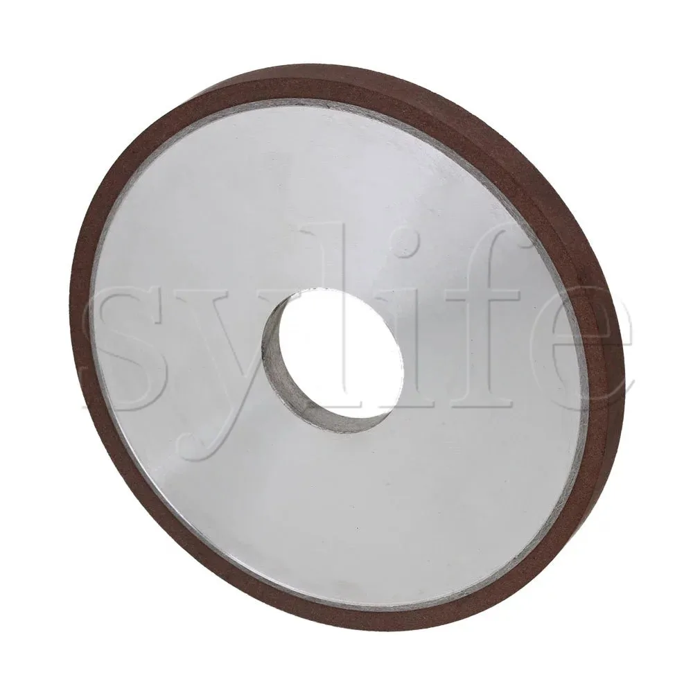 125*10*32mm Dia Aluminum Resin Diamond Flat Disc Grinding Wheel Grit 150 Cutting 80