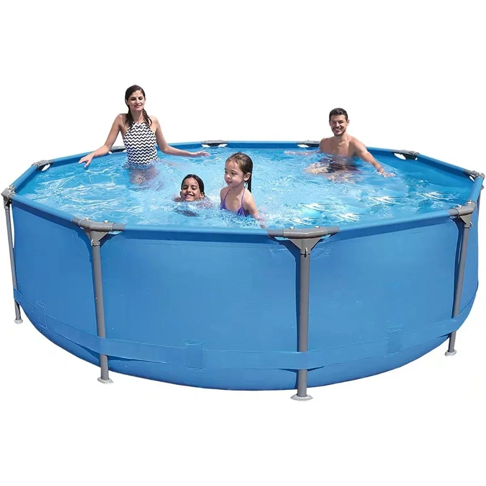 

Outdoor Garden Pool 10ft X 30in Above Ground Swimming Pool Hot Tubs Accessories Supplies Home Large Family Inflatable