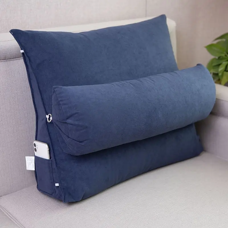 Reading Pillow Office Sofa Bedside Back Cushion Bed Lumbar Support Cushions  Backrest Backs Rest Pain Relief Pillows - AliExpress