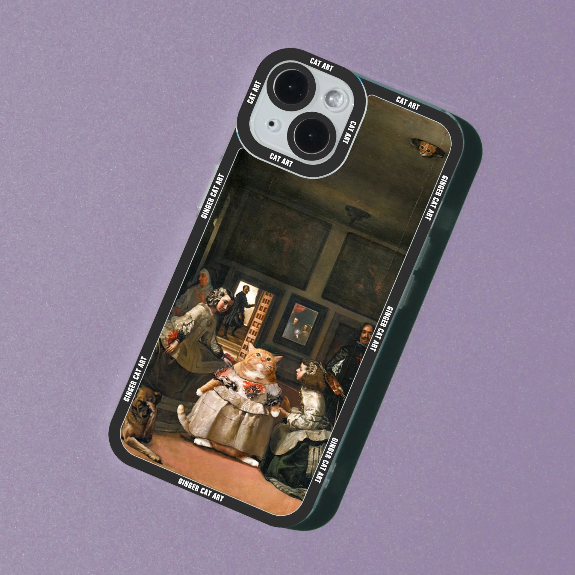 thumbnail image 1 of Case For Xiaomi Mi 11 Lite 5G NE Redmi Note 10 9 11 12 4G 5G 13 Pro Poco X3 X4 GT X5 11S 11E Pro 10T 11T Ginger Fat Cat Cover, 1 of 5