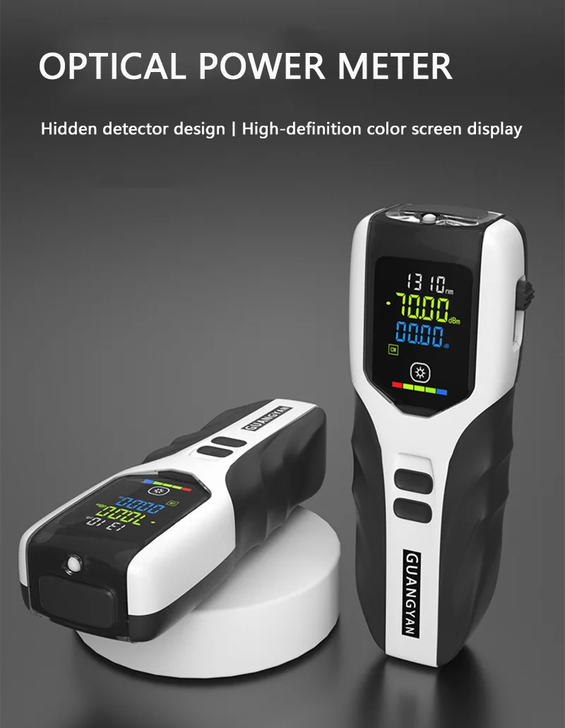 Nuovo Misuratore Di Potenza Ottica G7 Batteria Ricaricabile Ad Alta Precisione Misuratore Di Potenza In Fibra Ottica Ftth Con Luce Flash Opm Fc/Sc/St