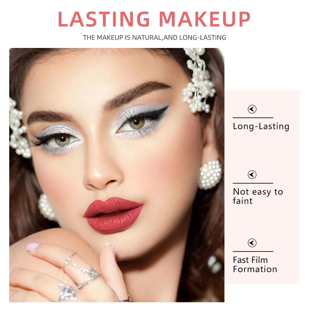 QIBEST Matte Liquid Eyeshadow Metallic Diamond Shiny Eye Liner Pen Giltter Eyeshadow Lasting Shimmer Brighten Cosmetics Kits