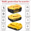 For Dewalt 20V Battery 3.0Ah-18.0Ah DCB609 Lithium-ion Battery For DCB200 DCB201 DCB609 DCB182 DCB204 Battery for Dewalt 20V 3