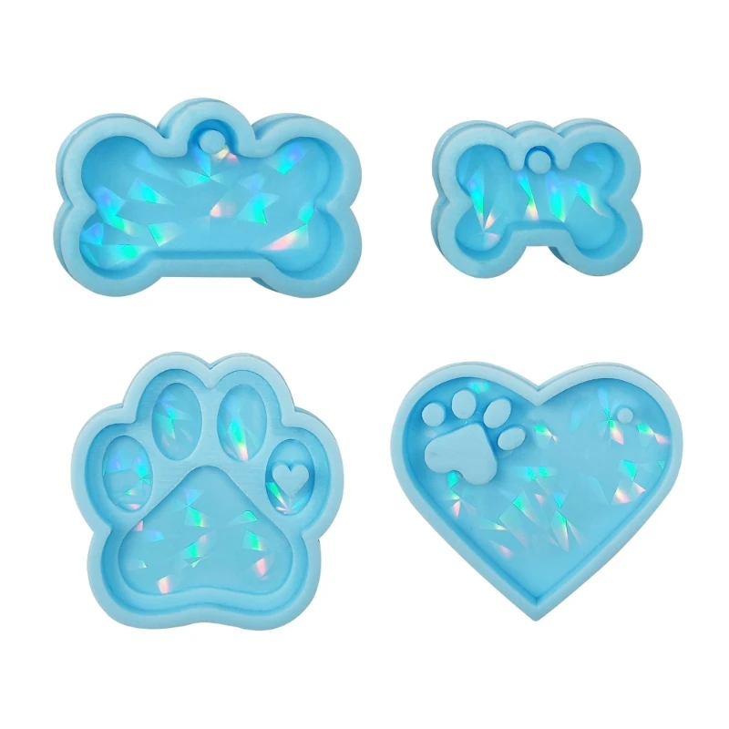 

LX9D Resin Keychain Mold Keychain Mold Pendant Epoxy Resin Casting Molds