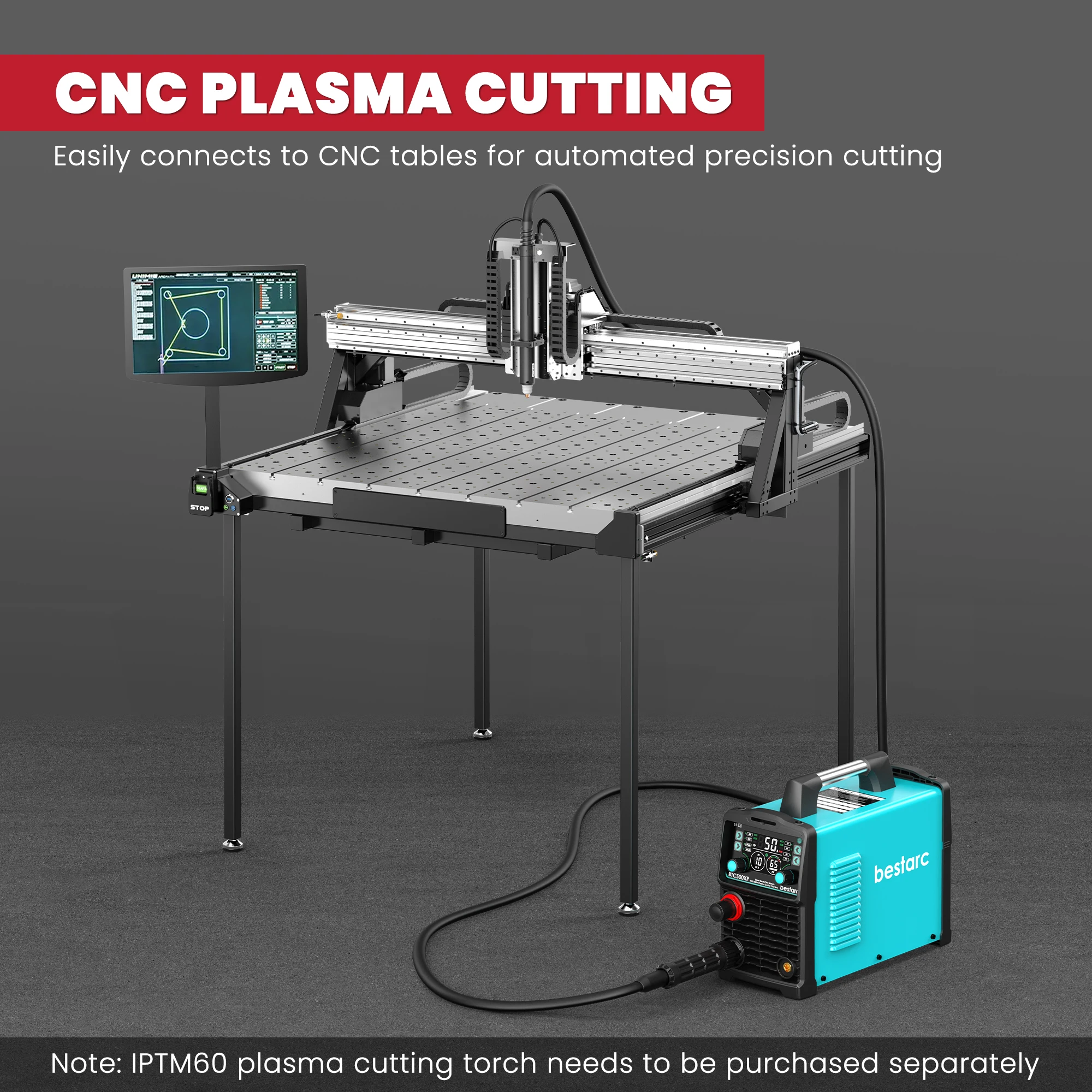 Torcia Al Plasma CNC P80 Torcia Per Macchina Da Taglio Con - Foto 2