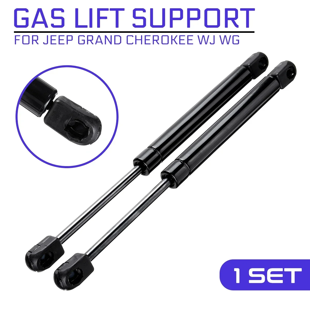 2pcs Car Front Engine Hood Lift Supports Props Rod Arm Gas Springs Shocks Strut Bars 55136764AA For Jeep Grand Cherokee WJ WG