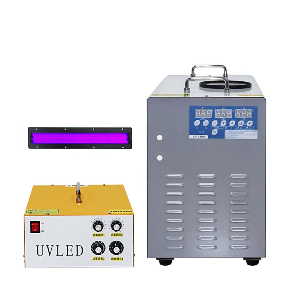 30030 High Power UV Led Curing Lamp UV Printer Water Cooled Curing System Oil Ink Glue Paint Cure
