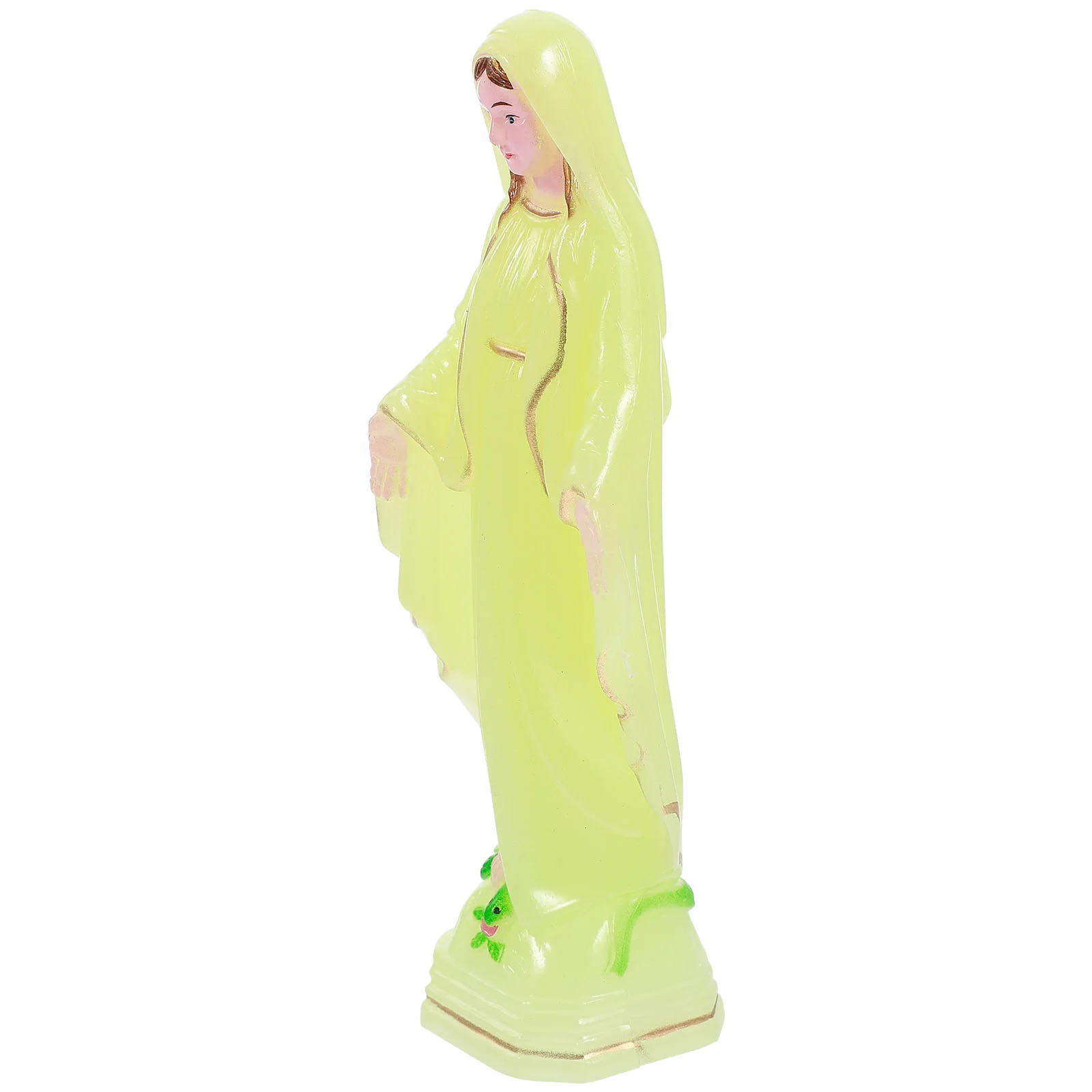 

Vintage Home Decor Mary Statue Catholic Lady Grace Religious Figure Holy Decoration