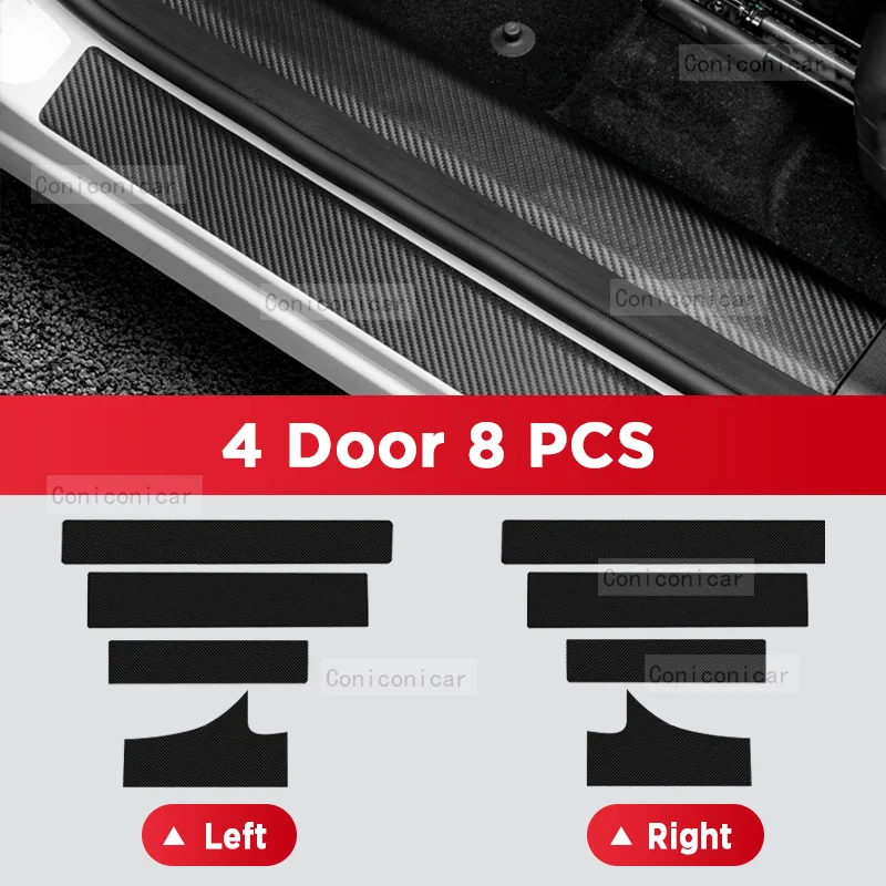 4 Door 8 PCS