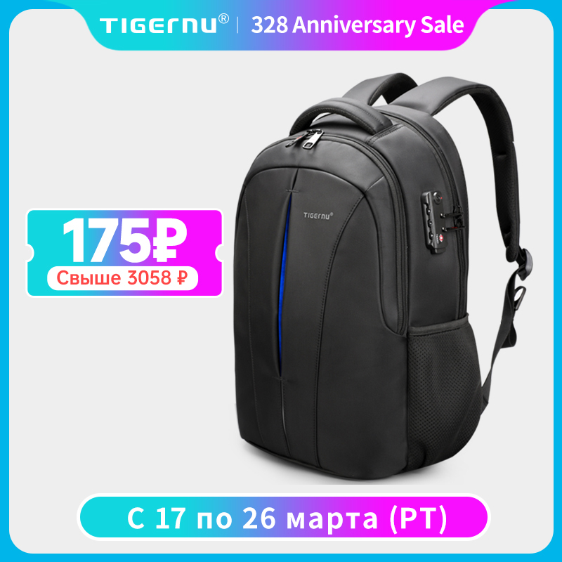 Lifetime Warranty Travel Backpack 14-15.6-17'' Laptop Backpack For Men TSA Anti Theft Backpack Male Backpack For School mochilas