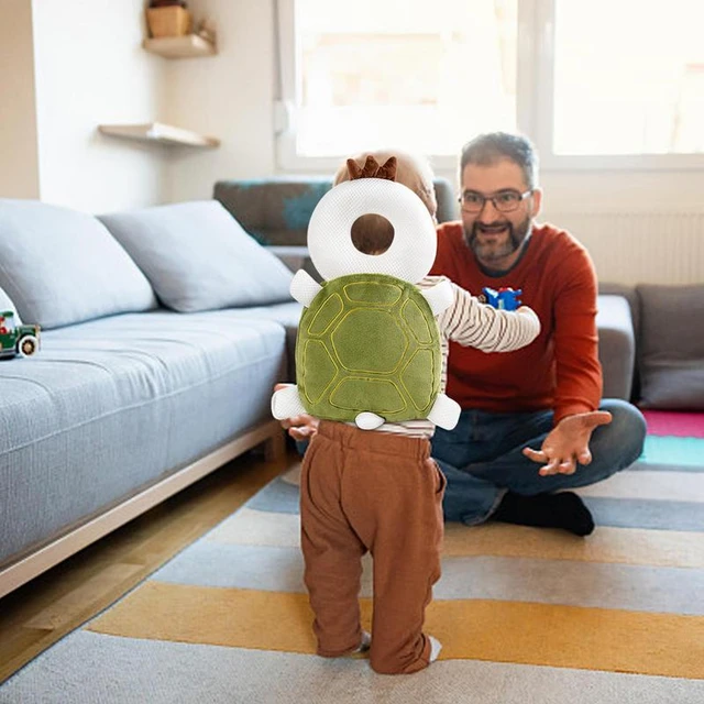 Protector de cabeza de bebé, almohada de mochila para niños