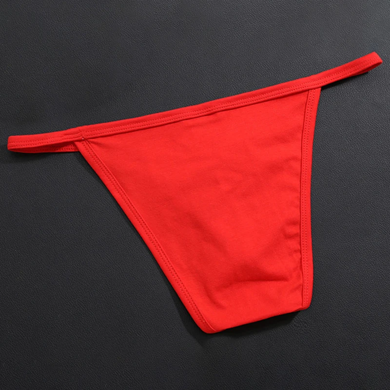 

Men's Sexy Briefs Solid Color Thongs Low Rise Lingerie Ultra Thin Male Cozy Briefs Breathable Underwear Gay Pouch Underpants