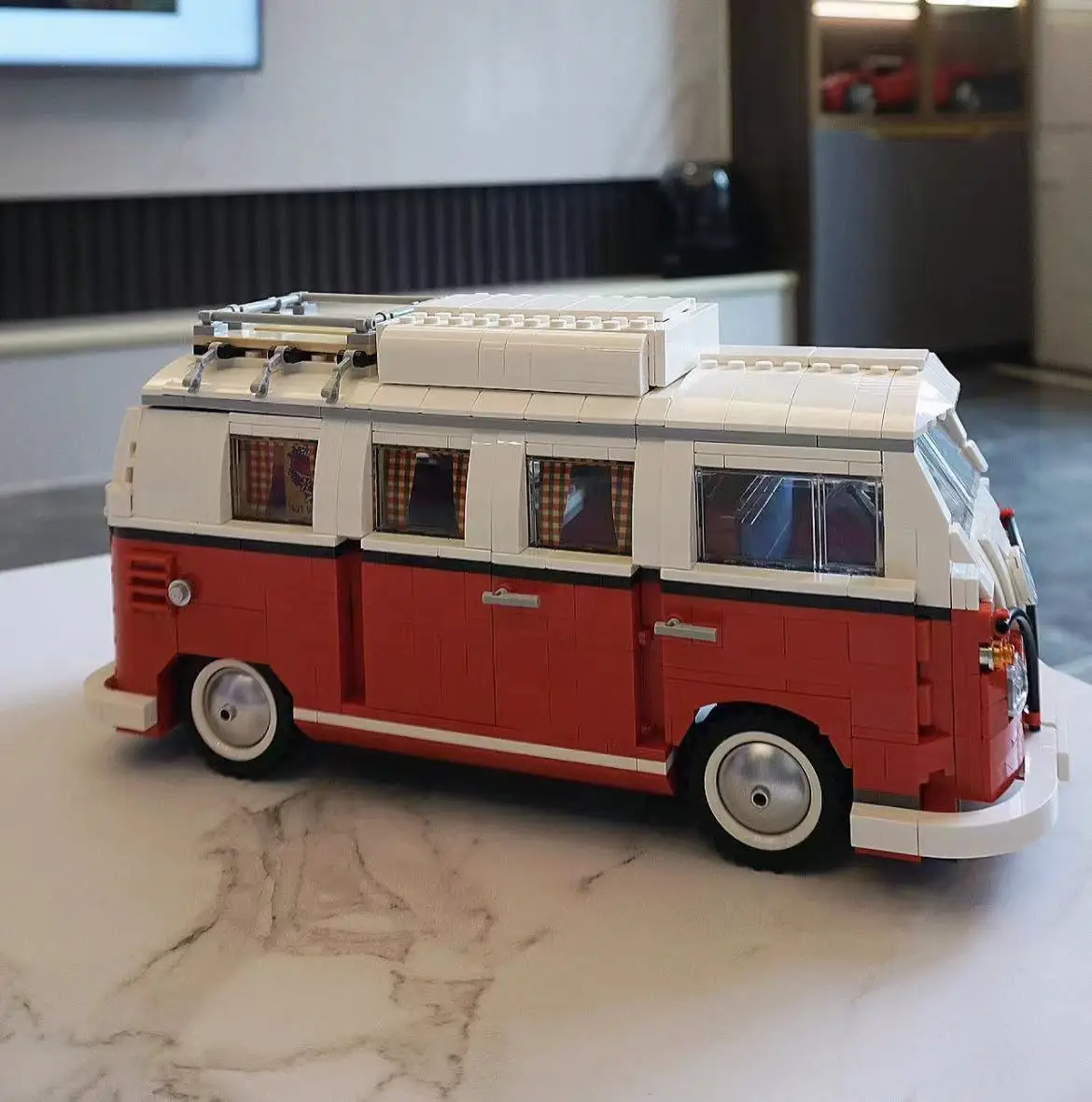 Nuovo T1 Bricks Van Car 10220 Modello Building Blocks 1354Pcs Mattoni Per Auto Mattoni Giocattoli Regalo Per Bambini