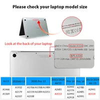 For Macbook Air 13 2020 Air Pro 13 2022 2024 Air 13 Laptop Case For Ipad Pro 14 16  Air-15 Drop And Dust Resistant Tablet Case - Image 2