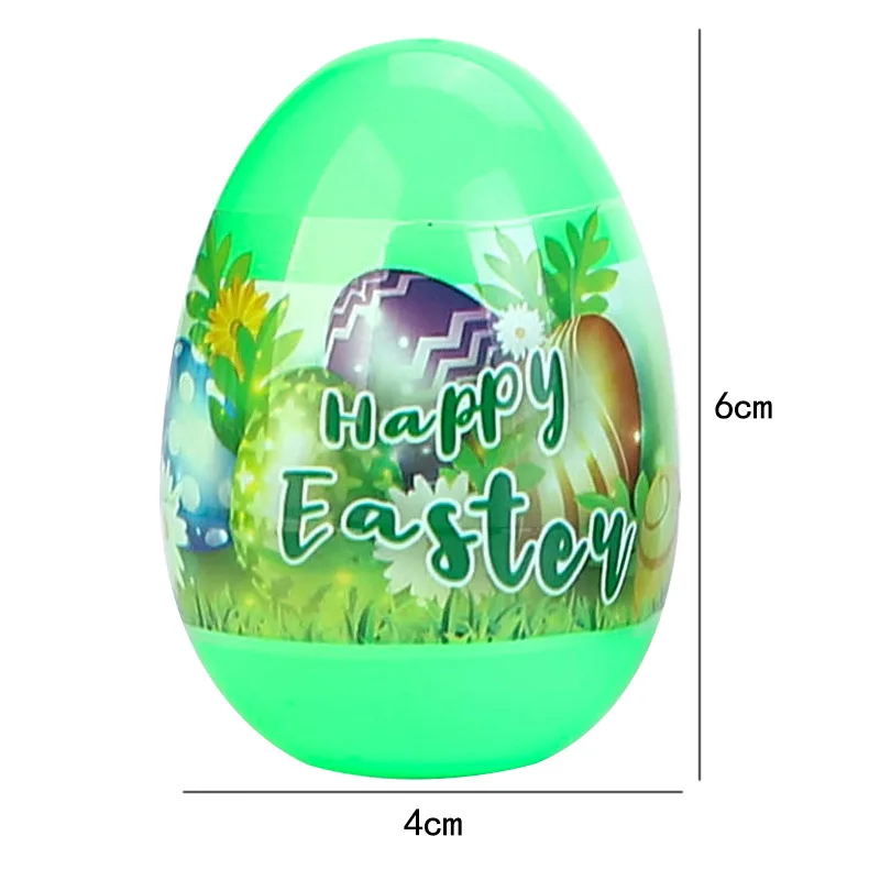 10Pcs Mini Cute Easter Twister Egg Surprise Egg Toys Creative Kids Easter Birthday Party Raffle Twister Toy Small Toy Inside