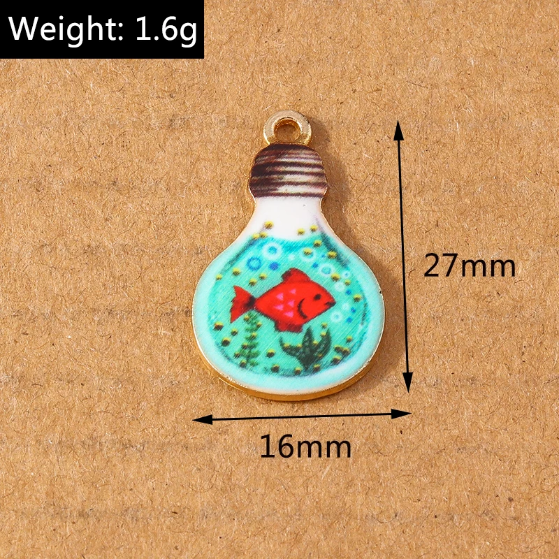 10 Stück Gemischte Niedliche Emaille-Tieranhänger Katze Panda Vogel Elefant Biene für DIY Halsketten Ohrringe Schmuckherstellung Zubehör – Detail 20
