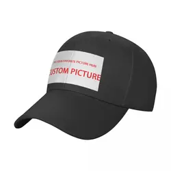 Custom Hat Put Your Favorite Photos on The Hat Women Men Casual Adjustable Hats Snapback Dad Caps