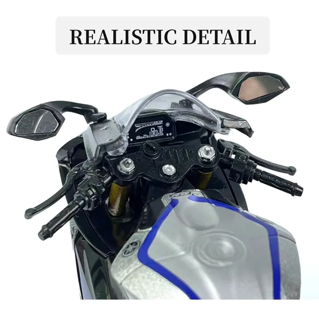1:12 Scale YAMAHA YZF -R1M Honda CBR1000RR Motorcycle 4 1:12 Scale YAMAHA YZF -R1M Honda CBR1000RR Motorcycle 4