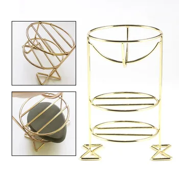 1Pc Makeup Sponge Holders Metal Make Up Puff Display Stand Sponge  Drying Stand Holder Cosmetic Holders Storage Rack Beauty Tool