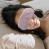 Rose Salt Hot Compress Eye Mask Heat Patch Patches Packets Micro-wave Oven Tool for Sleeping Relief Travel Facial 5