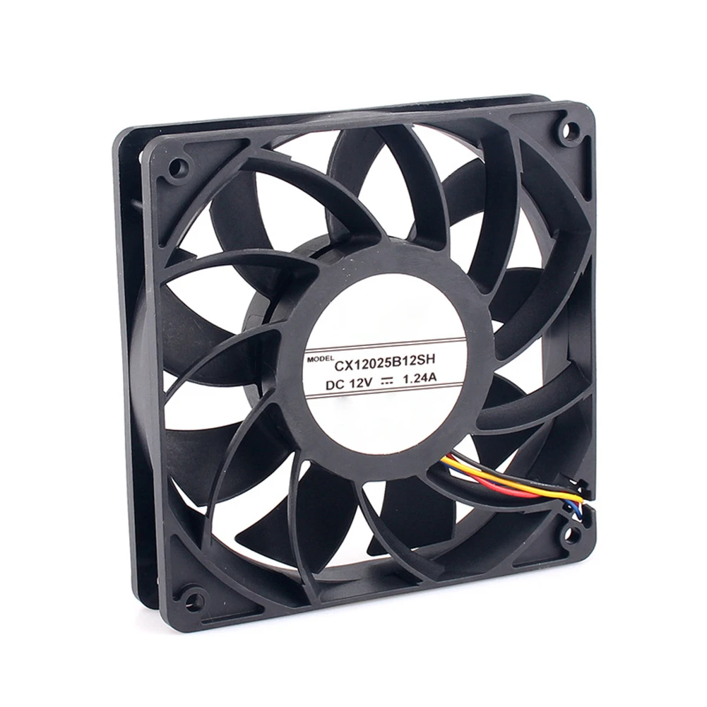 

12025 Axial Fan Ideal for Ventilation and Exhaust Enhances Airflow in Your Computer Case Keeps your Device Cool