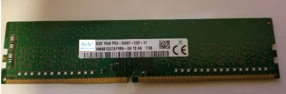 For 8GB 1RX8 PC4-2400T-ED2-11 server pure ECC DDR4 2400 UDIMM HMA81GU7AFR8N-UH 1 S041aa02848f943ebb0ac8832c9c5202ed