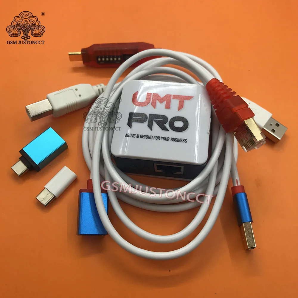 

2022 Original New UMT Pro BOX - With 1 Years Activation ( Ultimate Multi Tool + Avengers 2 in 1 This Box ) with USB A-B Cable