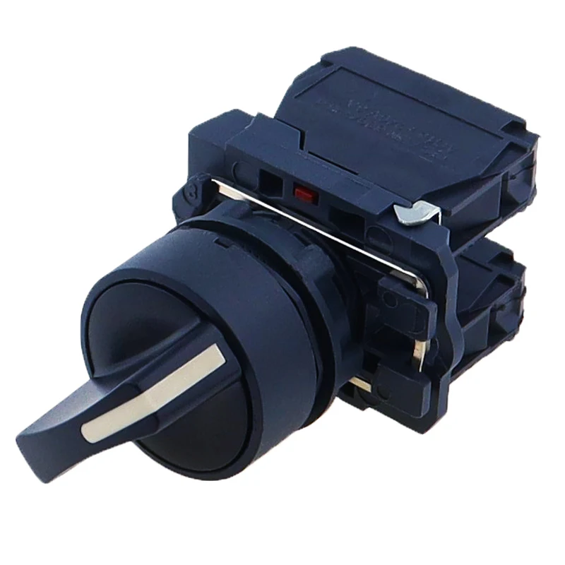 Selettore Impermeabile Interruttore Manopola Rotante Per Manette Maniglia Standard A Due O Tre Posizioni Sb5 La68S Xb5Ad25 Xb5Ad33 22Mm