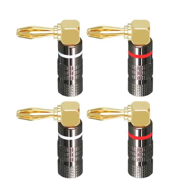 4PCS 4mm De Gama Alta Banana A Espada Adaptador El Salvador