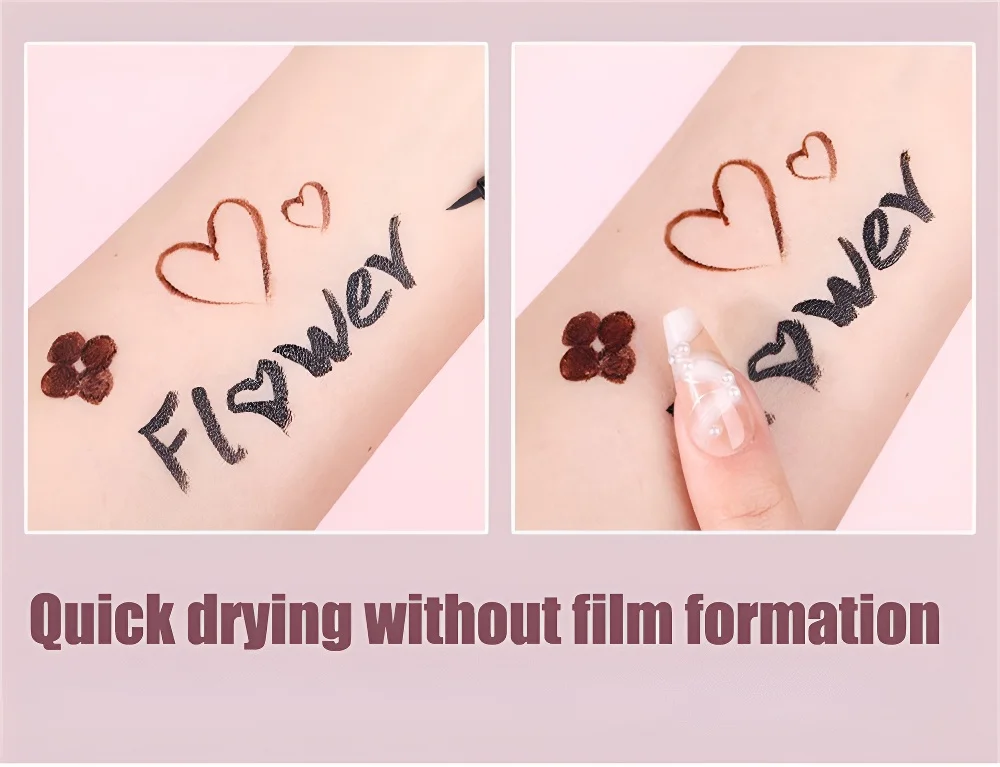 Eyeliner liquido waterproof con punta ultra fine lunga durata_voghion.com