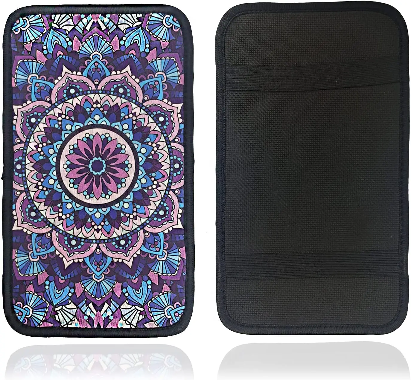

FUNOJOY Armrest Cover for Car Stylish Pattern Design Vehicle Center Console Pad Armrest Cover Cute Car Accessories Interior for
